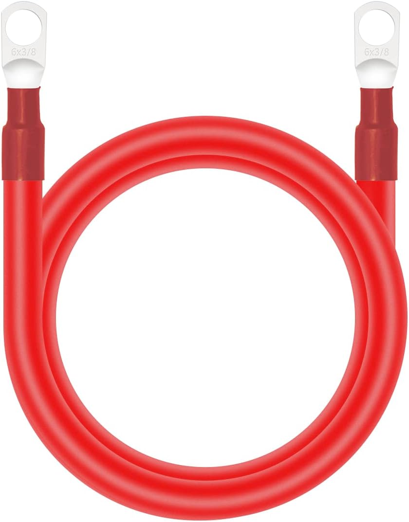 Battery Cable with Lugs