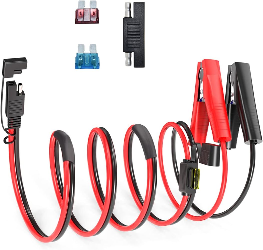 SAE to DIY Adapter Extension Cable with Fuse 14awg
