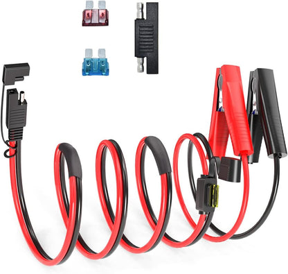 SAE to DIY Adapter Extension Cable with Fuse 14awg