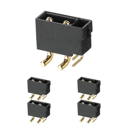 Amass XT30PW(2+2) Male Black Connector