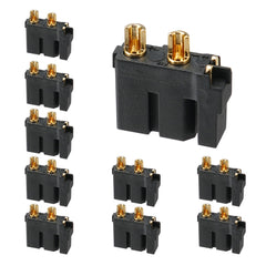 Amass XT30U(2+2) Female Black Connector