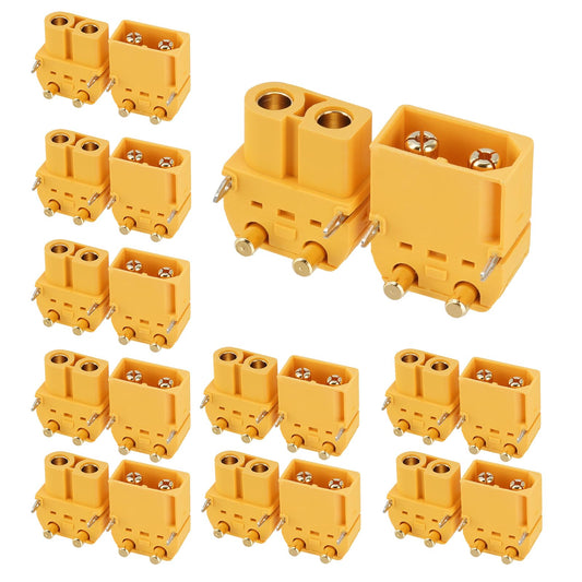 Amass XT60PW Male Female Yellow Connector