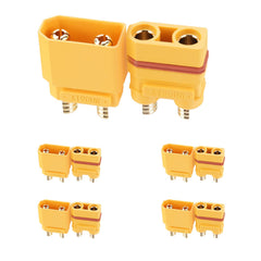 Amass XT90HW Male Female Yellow Connector
