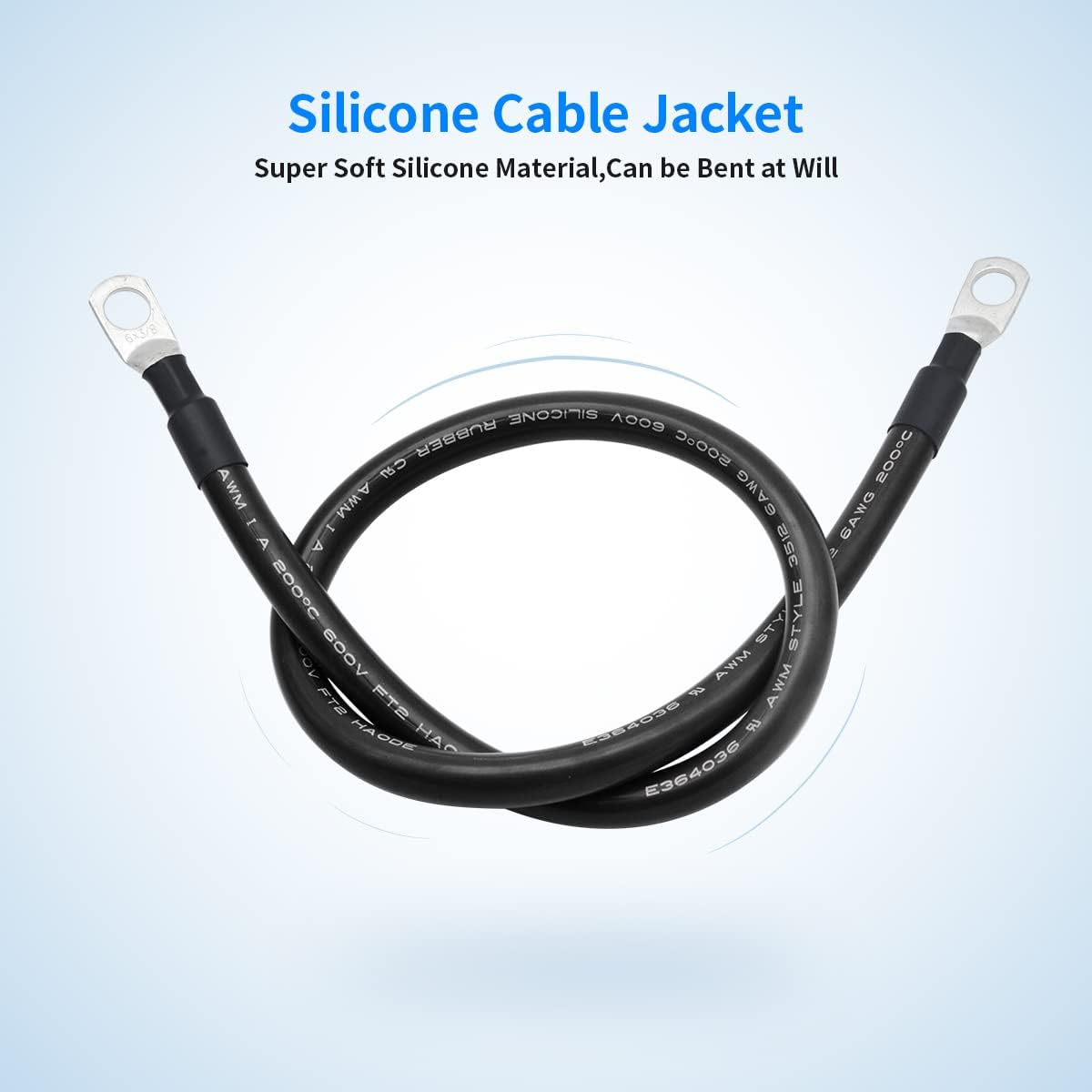 Battery Cable with Lugs