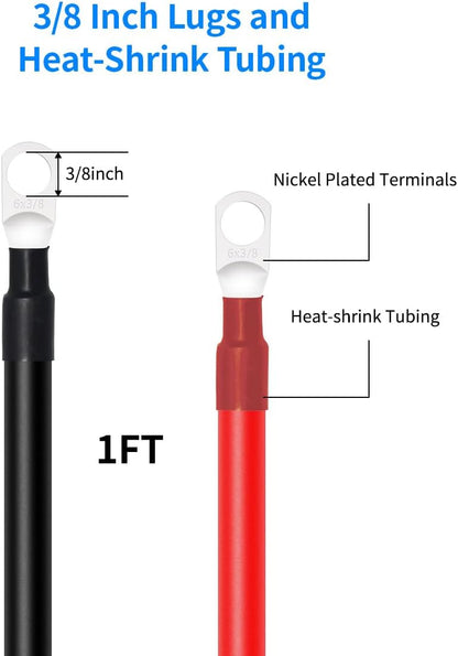 Battery Cable with Lugs