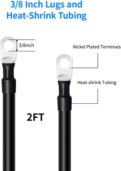Battery Cable with Lugs