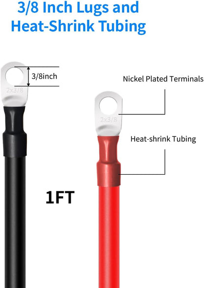 Battery Cable with Lugs