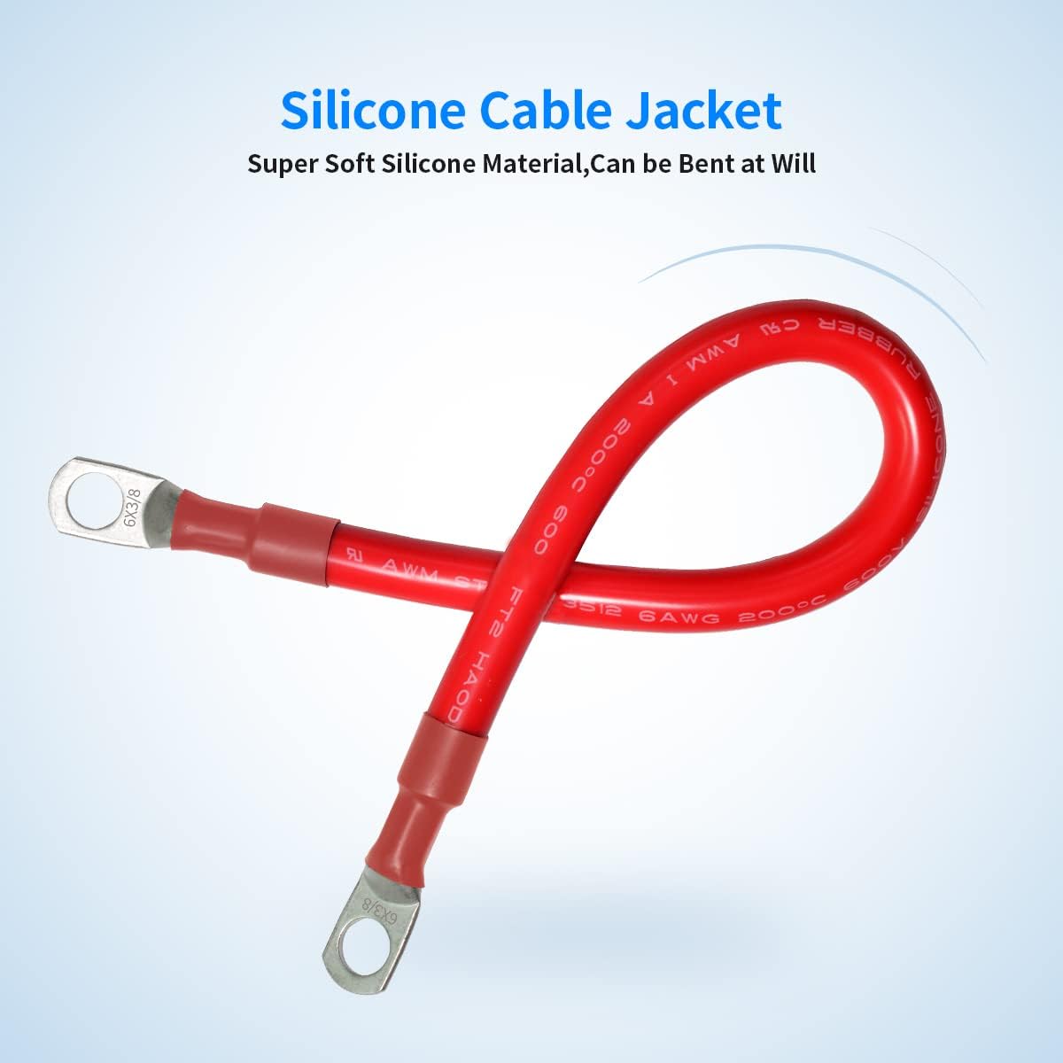 Battery Cable with Lugs