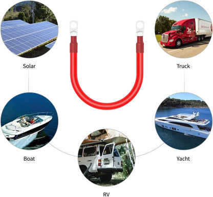 Battery Cable with Lugs