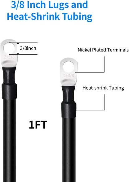 Battery Cable with Lugs