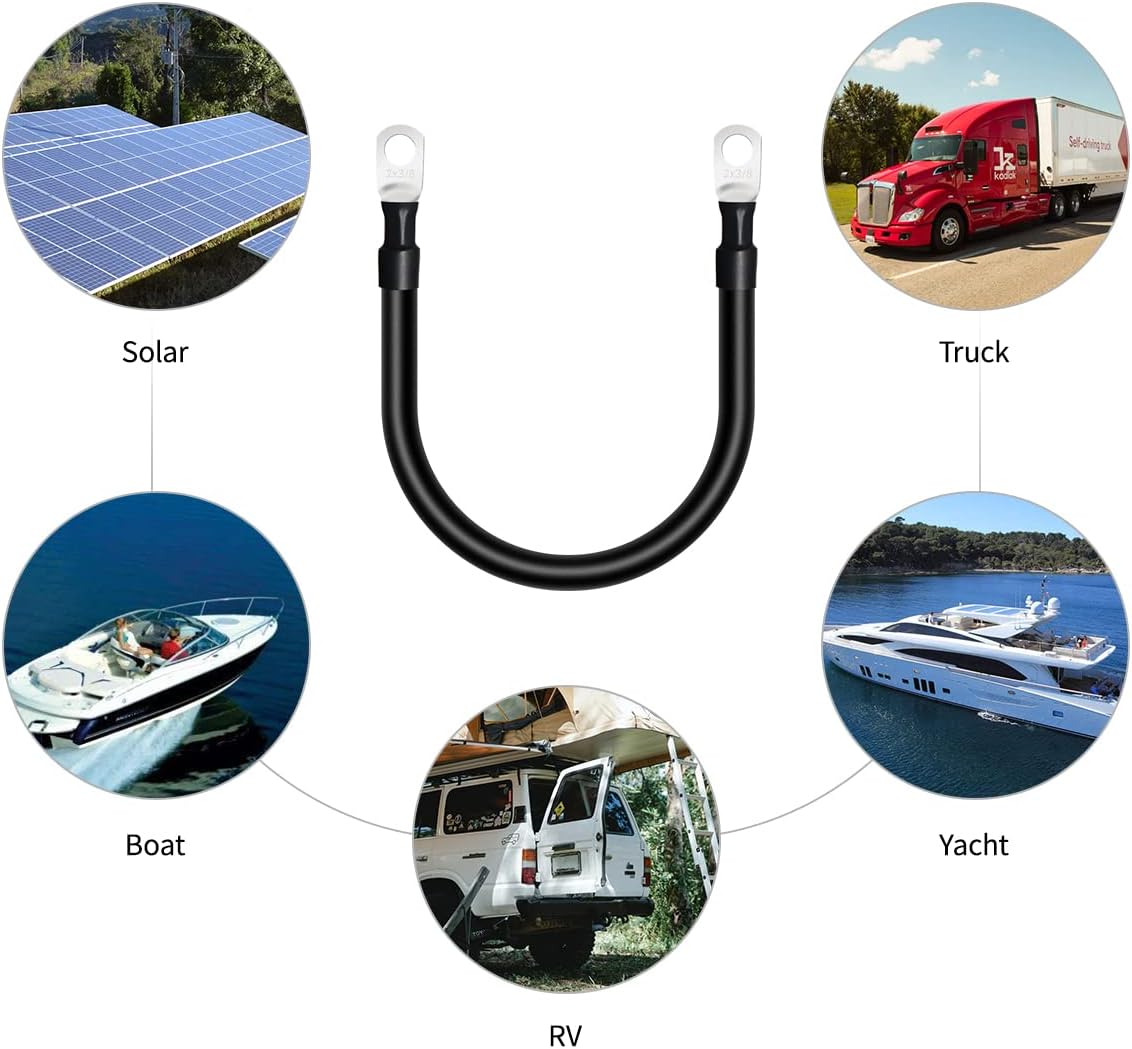 Battery Cable with Lugs