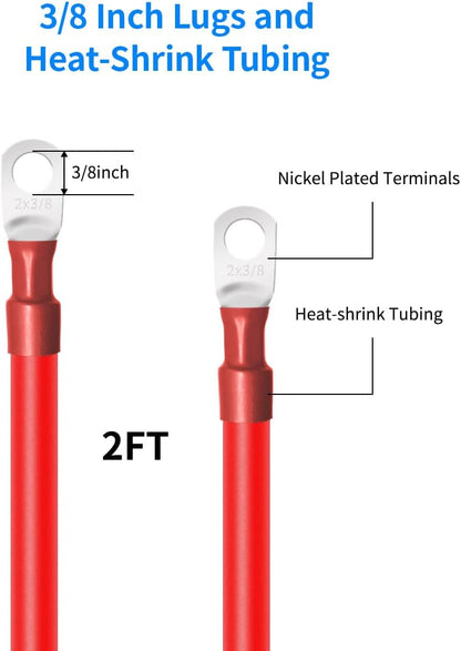 Battery Cable with Lugs