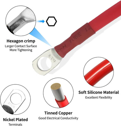 Battery Cable with Lugs