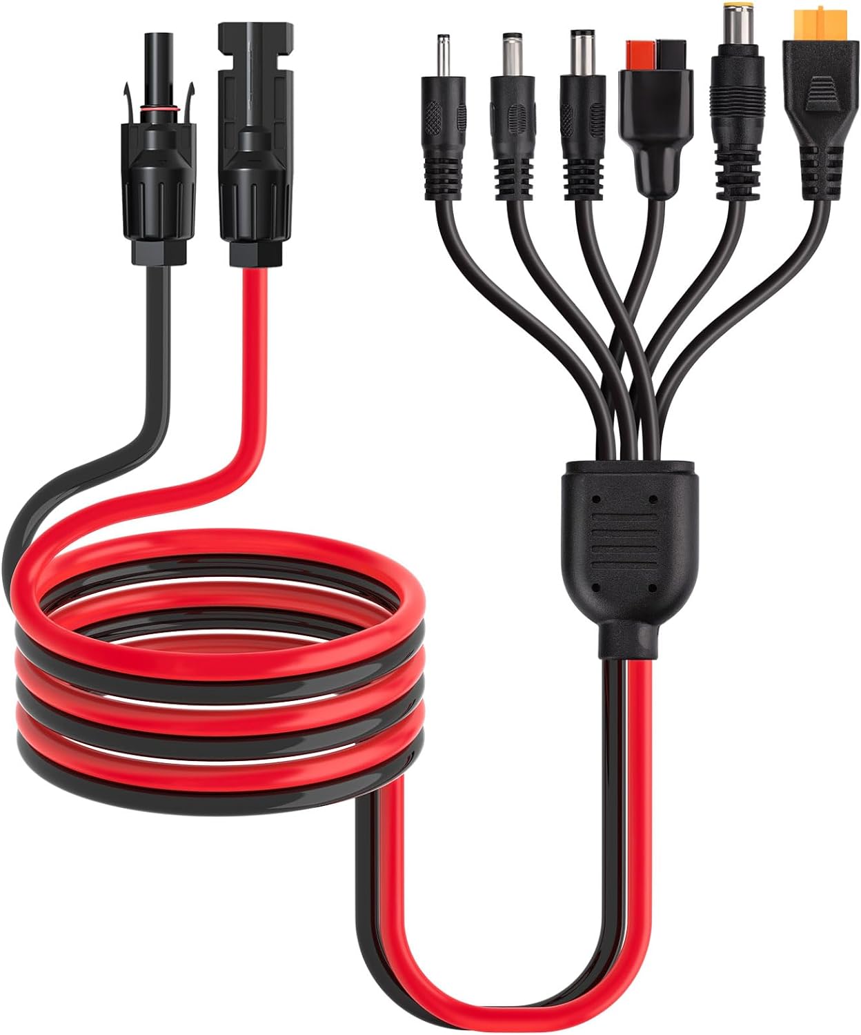 MC4 to 6 Connectors Adapter Extension Cable
