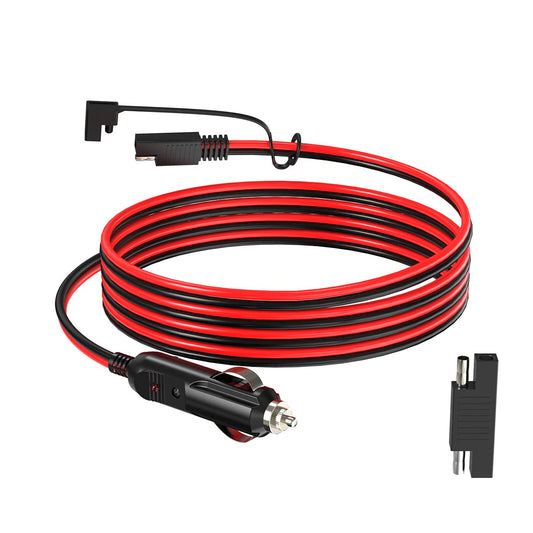 SAE to Cigarette Lighter Plug Cable