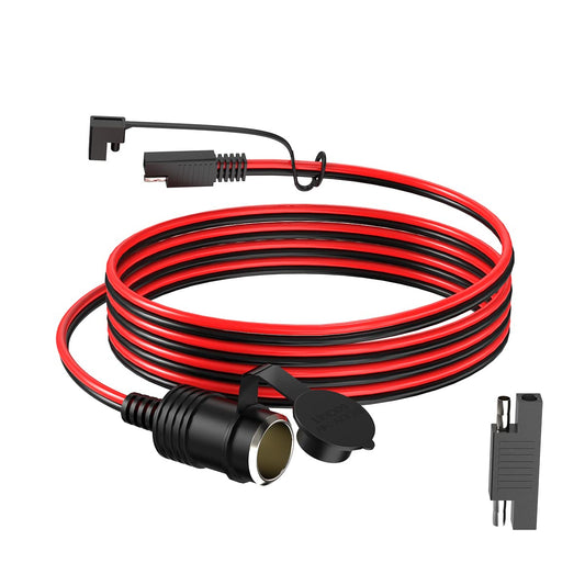 SAE to Cigarette Lighter Socket Cable