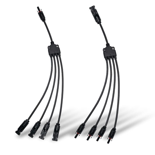 Solar Panel 4 to 1 Parallel Cable