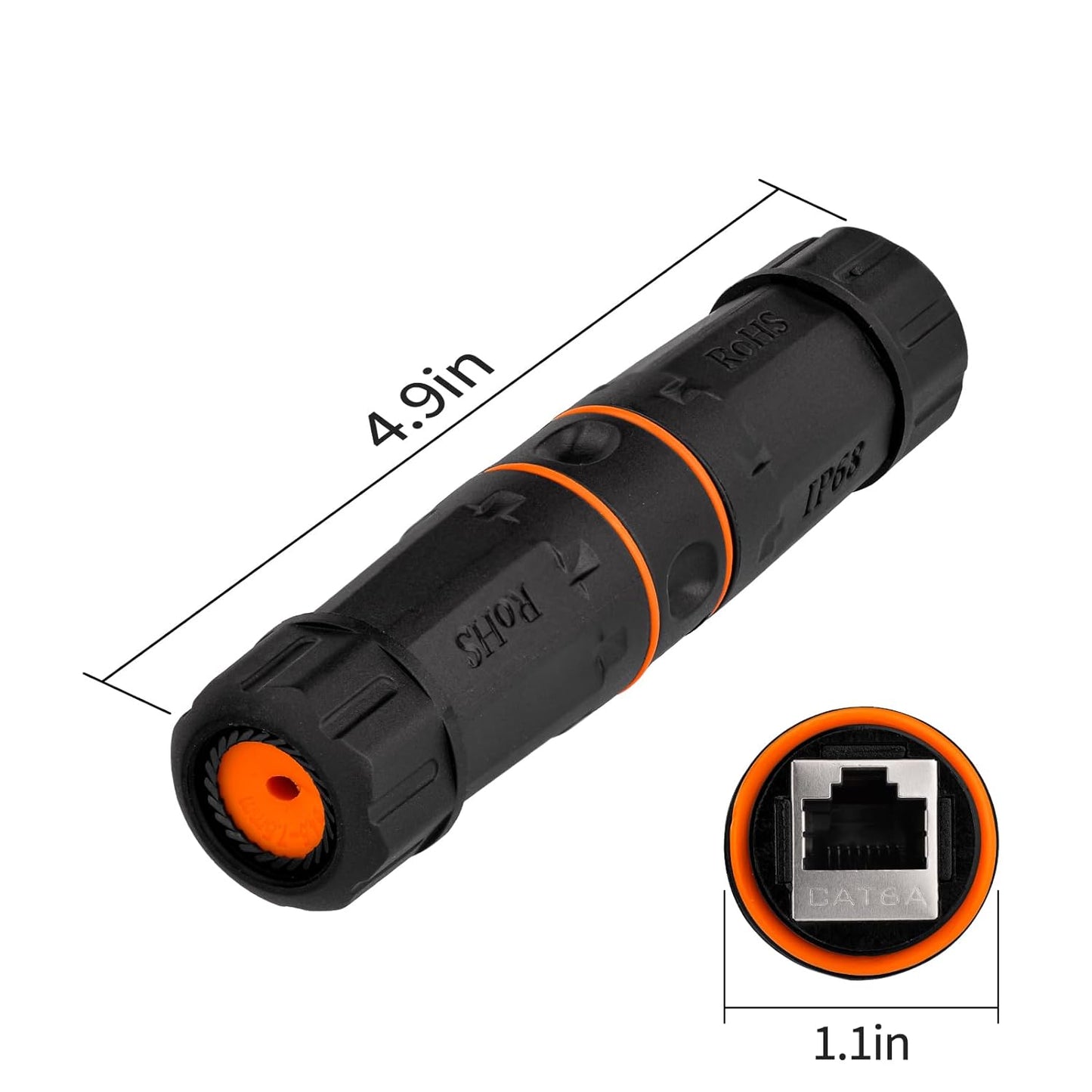 Waterproof RJ45 Coupler