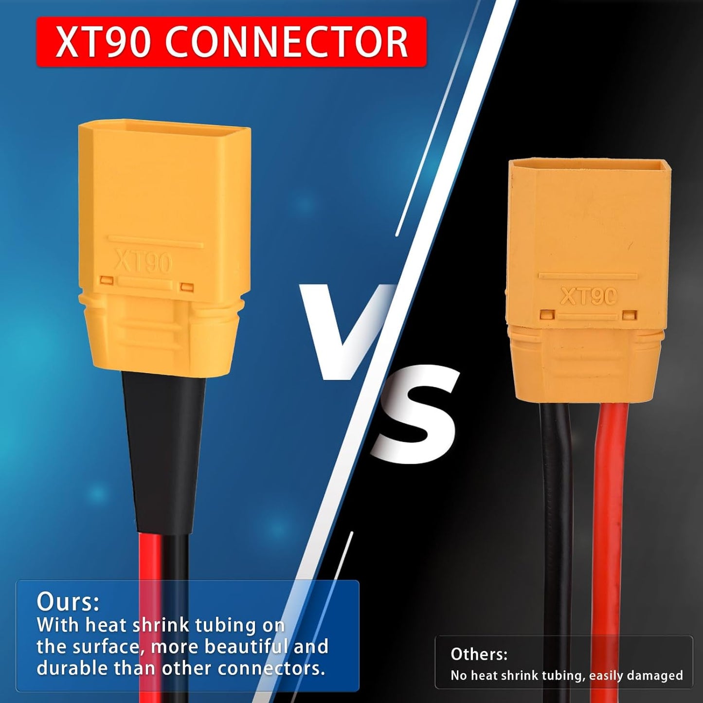 XT90 Male to Female Extension Cable